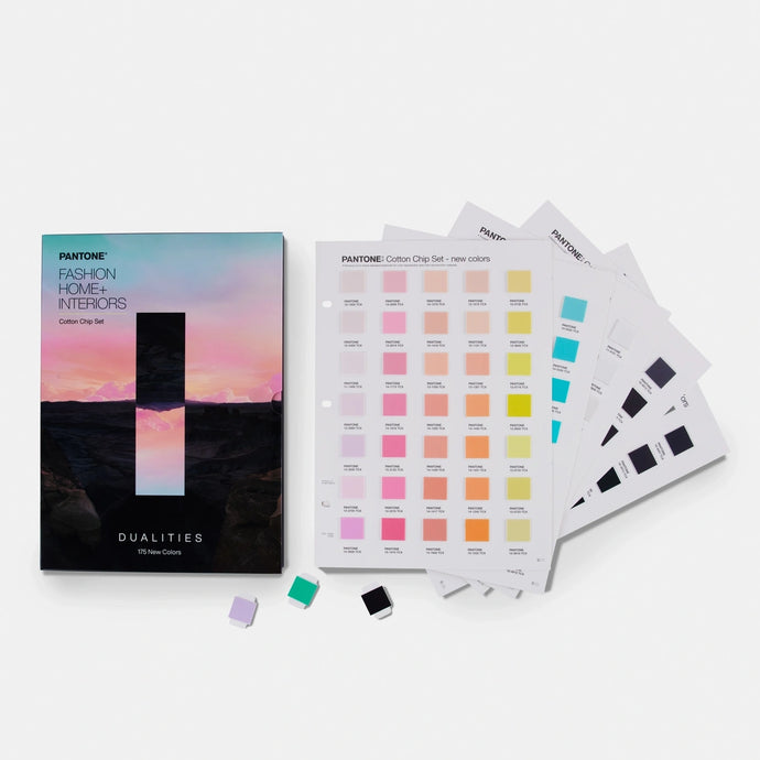 Pantone Fashion, Home + Interiors Cotton Chip Set Dualities Supplement