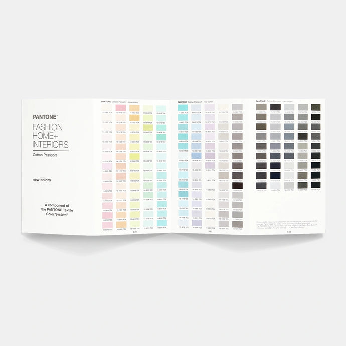Pantone Fashion, Home + Interiors Cotton Passport Dualities Supplement