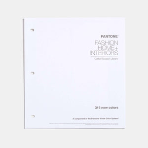 Pantone Fashion, Home + Interiors Cotton Swatch Library Supplement