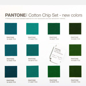 Pantone Fashion, Home + Interiors Cotton Chip Set Supplement