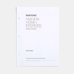 Pantone Fashion, Home + Interiors Cotton Chip Set Supplement