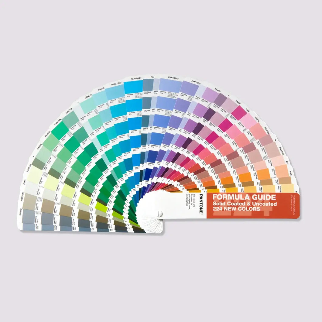 Pantone Formula Guide Supplément Coated & Uncoated 2023