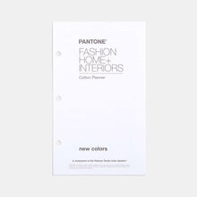 Charger l&#39;image dans la galerie, Pantone Fashion, Home + Interiors Cotton Planner Supplement