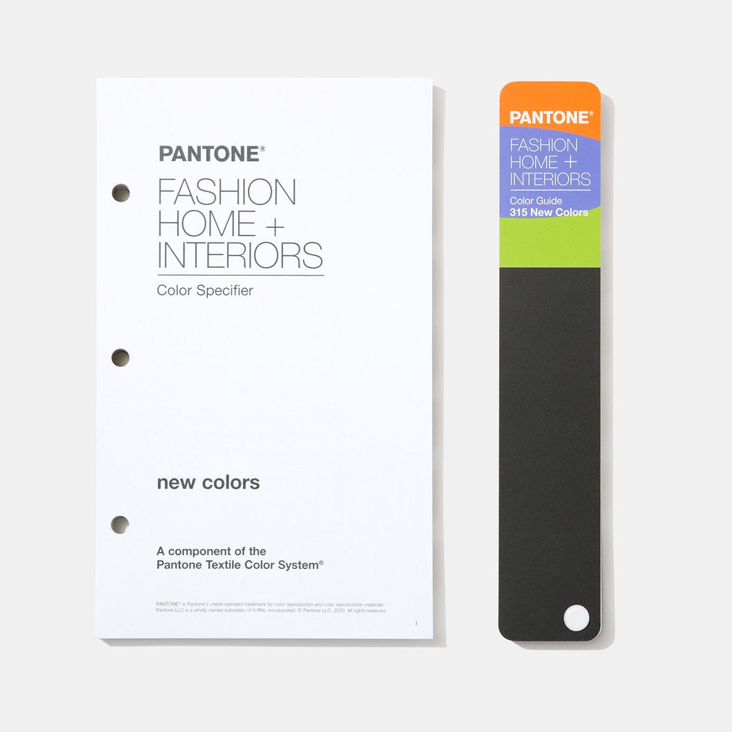 Pantone Fashion, Home + Interiors Color Specifier & Color Guide Supplement
