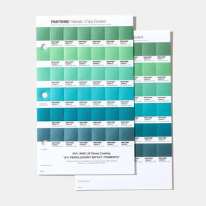 pantone metallic chips page